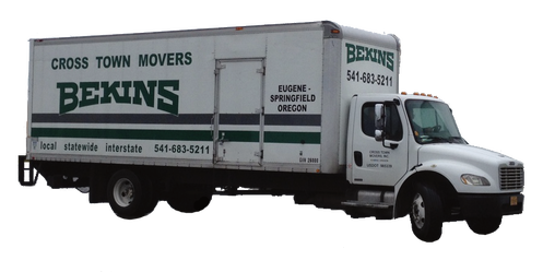 cross town movers bend local truck photo
