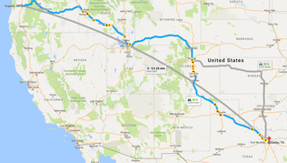 bend interstate mover map graphic